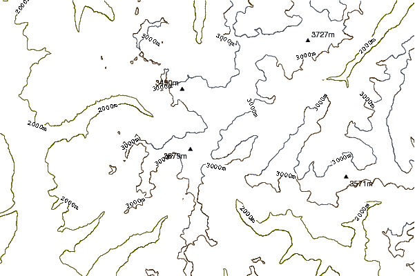 Mountain peaks around Langtauferer Spitze