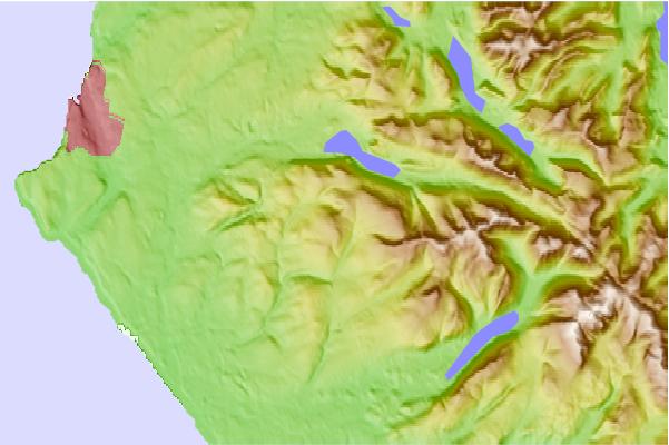 Surf breaks located close to Lank Rigg