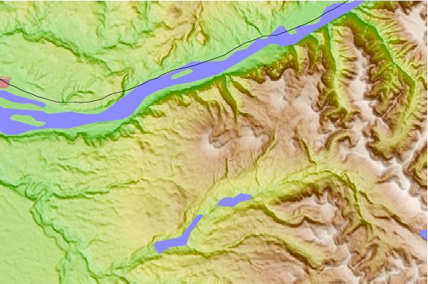 Surf breaks located close to Larch Mountain (Multnomah County, Oregon)