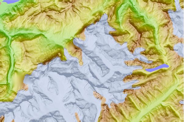 Surf breaks located close to Lauteraarhorn