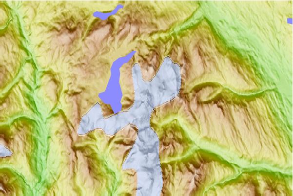 Surf breaks located close to Lavender Peak (British Columbia)