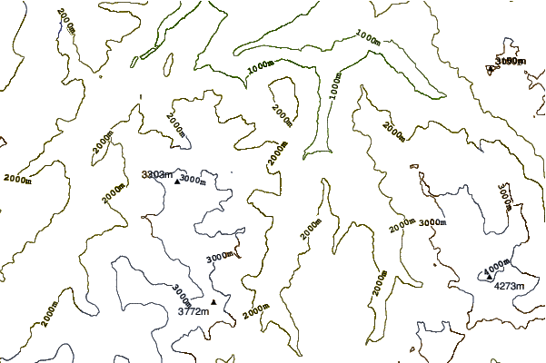 Mountain peaks around Le Châtelet (mountain)