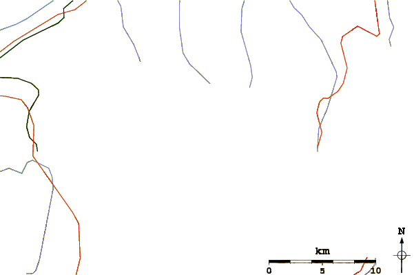 Roads and rivers around Le Parrain