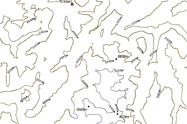 Mountain peaks around Les Grandes Otanes