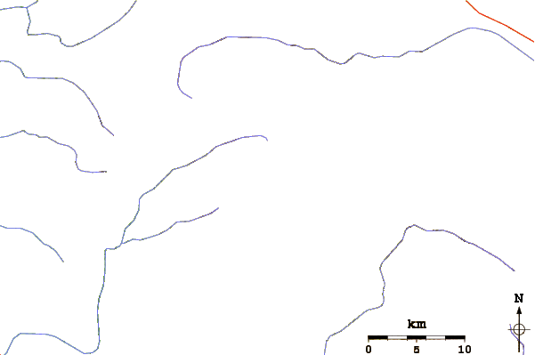 Roads and rivers around Leuser