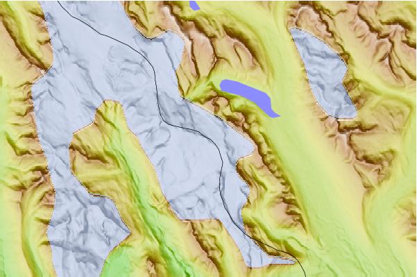 Surf breaks located close to Lilliput Mountain