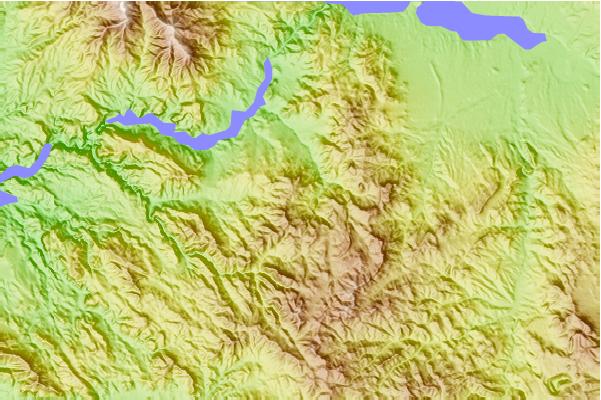 Surf breaks located close to Lime Mountain (Maricopa County, Arizona)