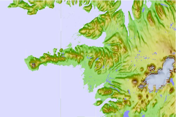 Surf breaks located close to Ljósufjöll