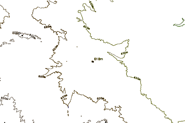 Mountain peaks around Lobo Hill