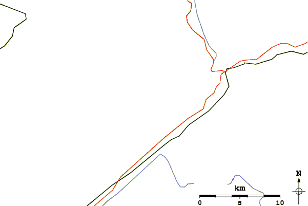 Roads and rivers around Löffelhorn