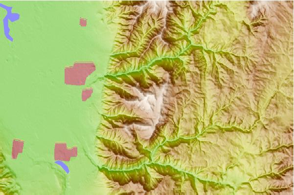 Surf breaks located close to Logan Peak