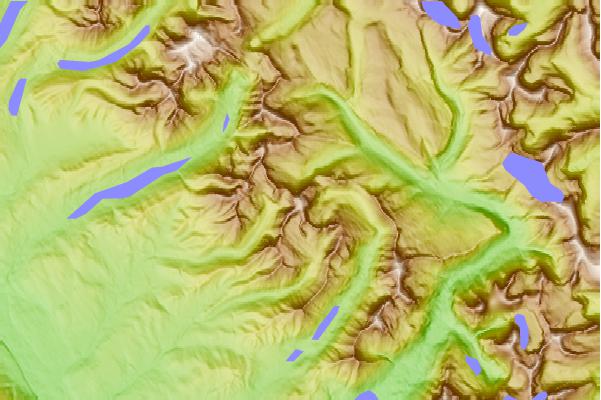 Surf breaks located close to Longfellow Peak