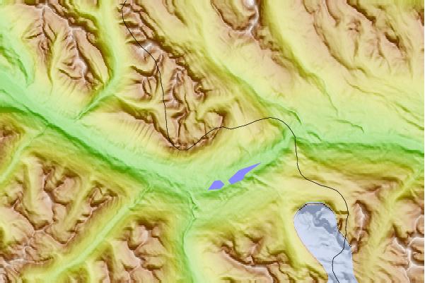 Surf breaks located close to Lucerne Peak