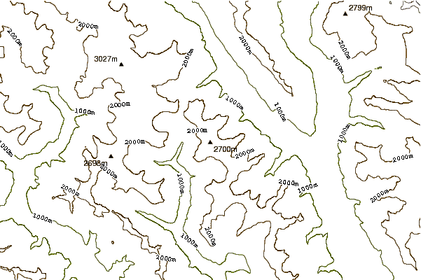 Mountain peaks around Madom Gröss