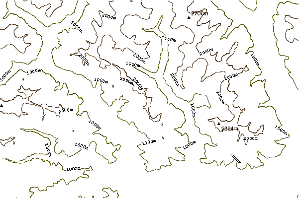 Mountain peaks around Madom da Sgióf