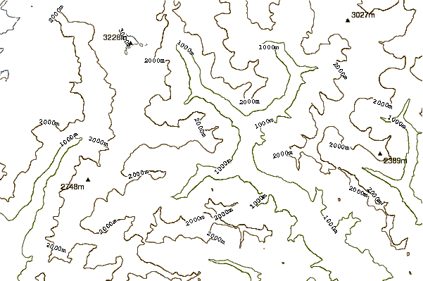 Mountain peaks around Madone di Càmedo