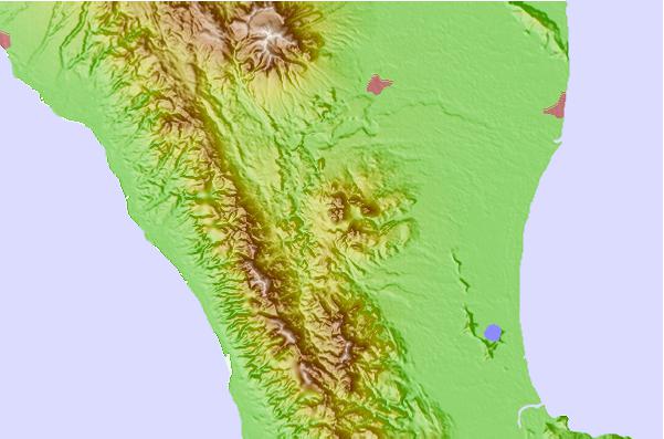 Surf breaks located close to Mahagnao Volcano