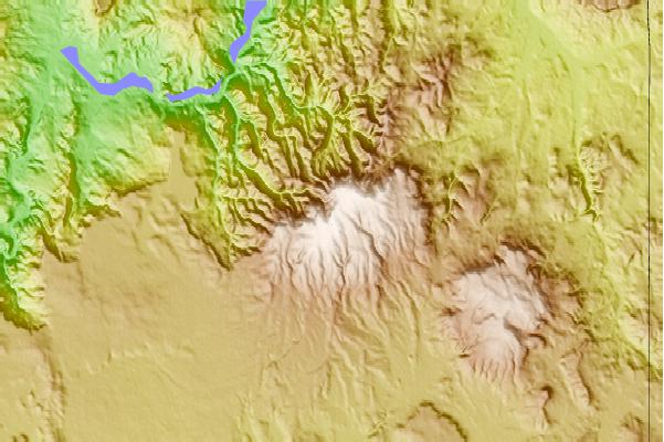 Surf breaks located close to Mahogany Mountain