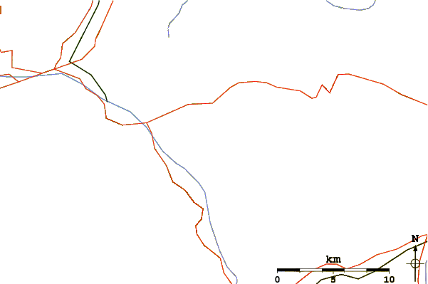 Roads and rivers around Mährenhorn