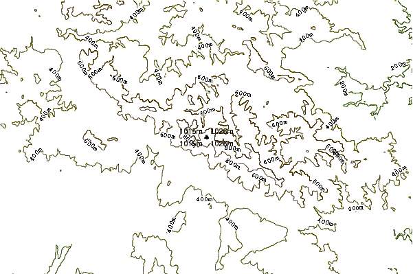 Mountain peaks around Mahya Dağı