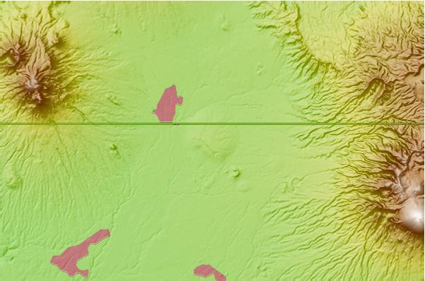 Surf breaks located close to Malang Plain