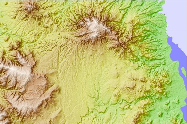 Surf breaks located close to Managlase Plateau