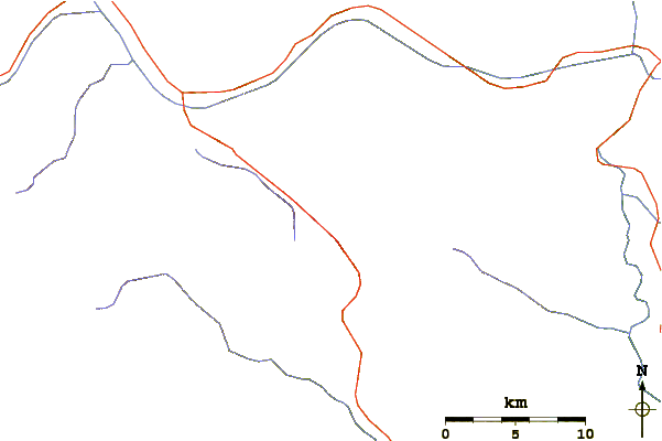 Roads and rivers around Manirang