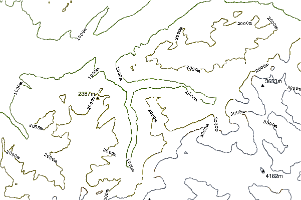 Mountain peaks around Männlichen