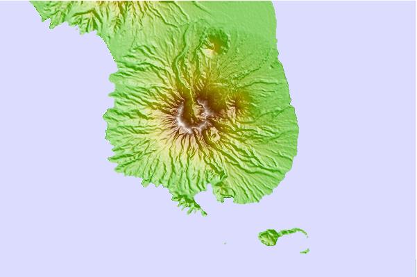 Surf breaks located close to Mariveles Mountains