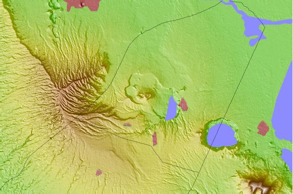 Surf breaks located close to Masaya Volcano