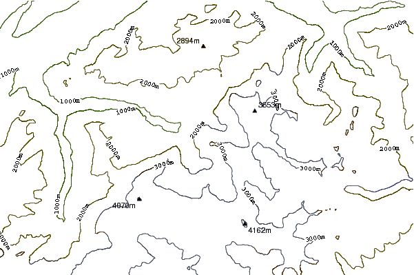 Mountain peaks around Mättenberg