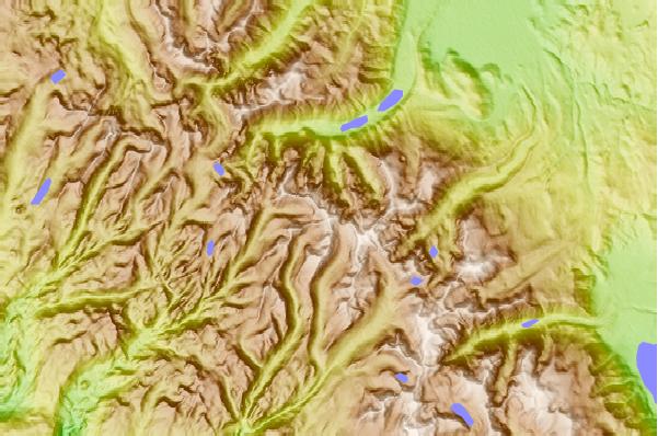 Surf breaks located close to Matterhorn Peak