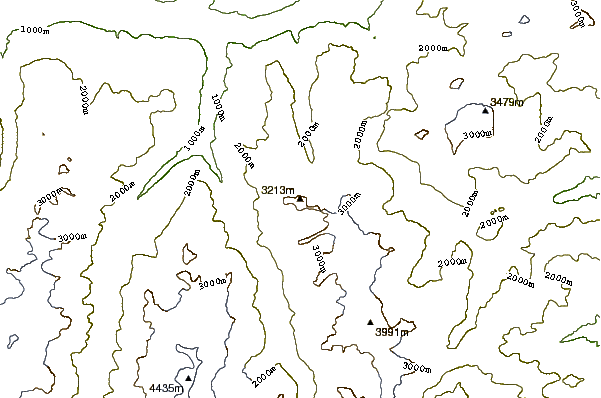 Mountain peaks around Mattwaldhorn