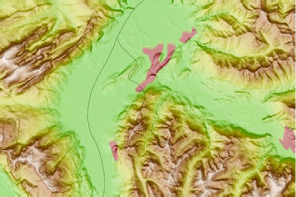 Surf breaks located close to Maurerberg