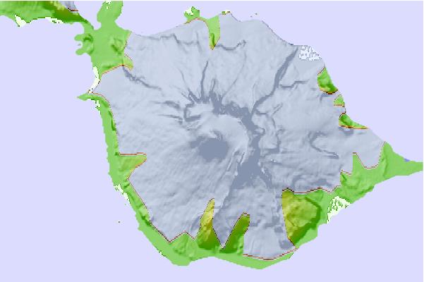 Surf breaks located close to Mawson Peak or Heard Pk