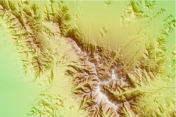 Surf breaks located close to McFarland Peak