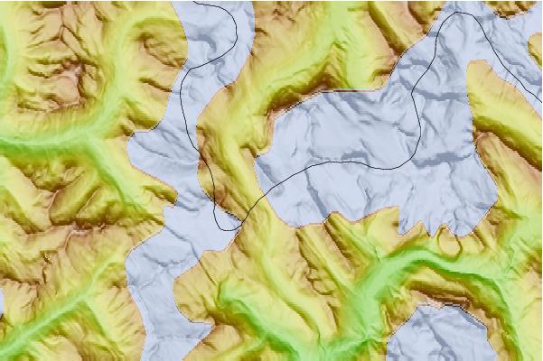 Surf breaks located close to McGillivray Ridge