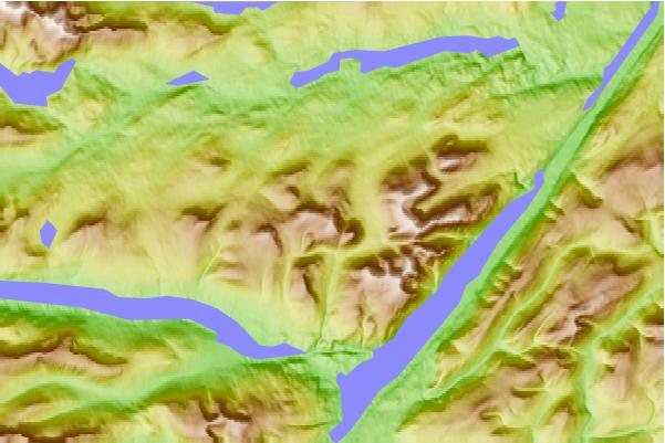 Surf breaks located close to Meall na h-Eilde