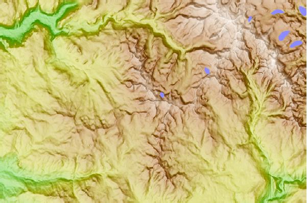 Surf breaks located close to Merced Peak