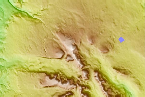 Surf breaks located close to Meszah Peak