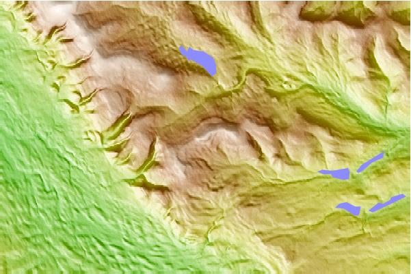 Surf breaks located close to Mickle Fell