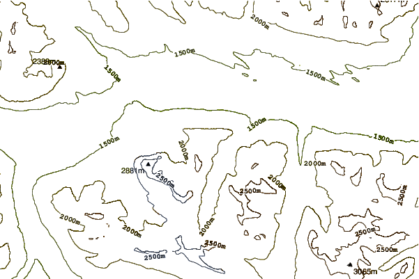 Mountain peaks around Miette Hill