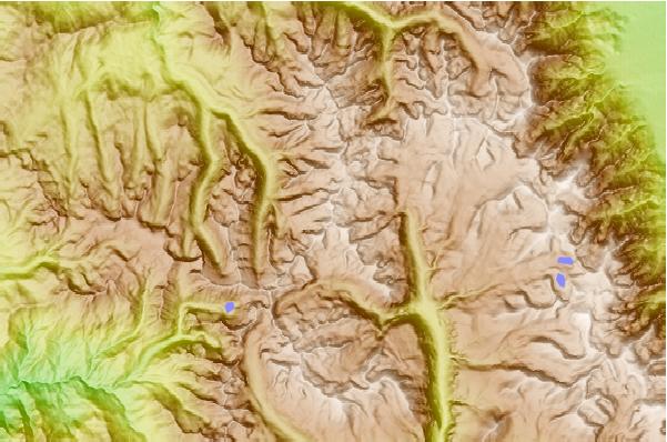 Surf breaks located close to Milestone Mountain