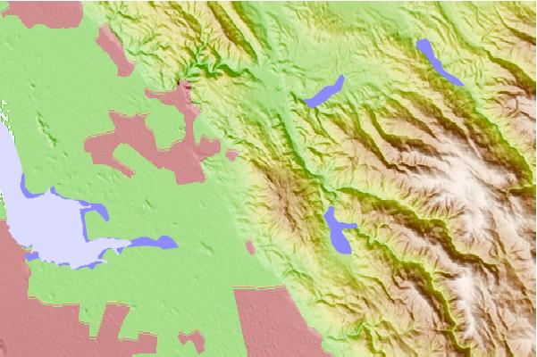 Surf breaks located close to Mission Peak