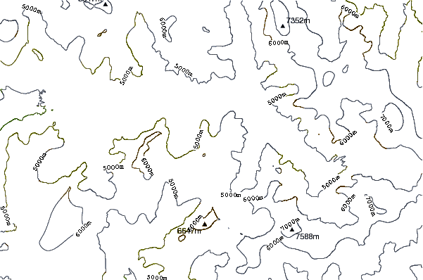 Mountain peaks around Mitre Peak