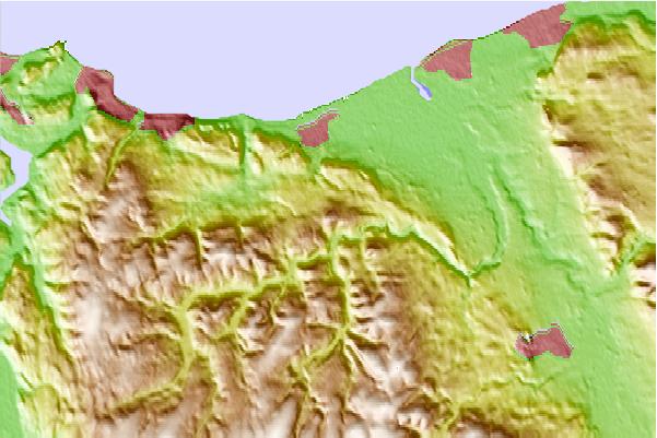 Surf breaks located close to Moelfre Isaf