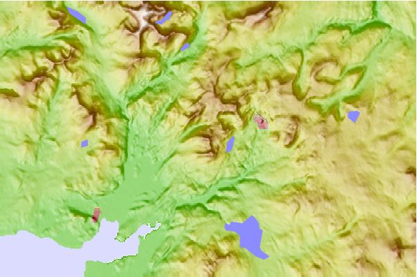 Surf breaks located close to Moelwyn Mawr North Ridge Top