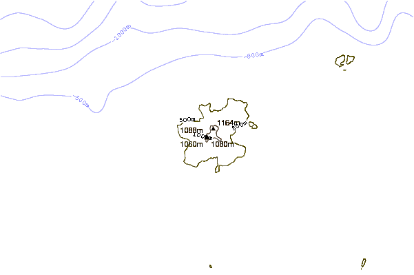 Mountain peaks around Moffett