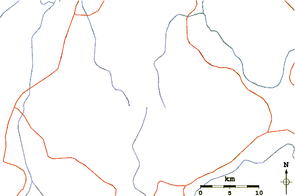 Roads and rivers around Mol Len