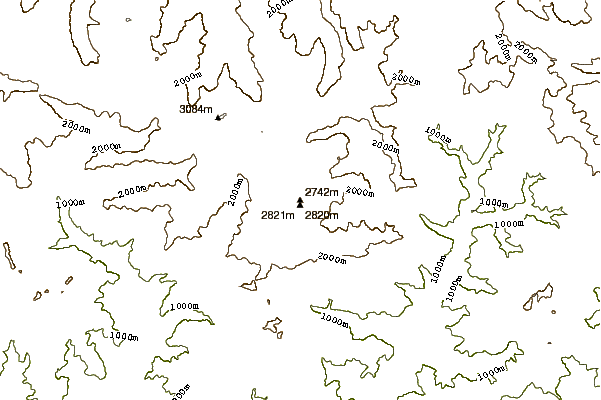 Mountain peaks around Mont Bégo